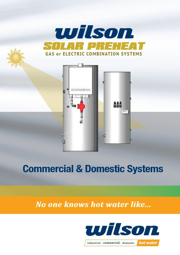 Solar Preheat Gas Elec Combo Systems