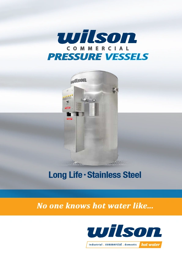 Wilson Commercial Pressure Vessels Nov2024