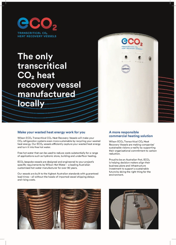 Wilson ECO2 banner