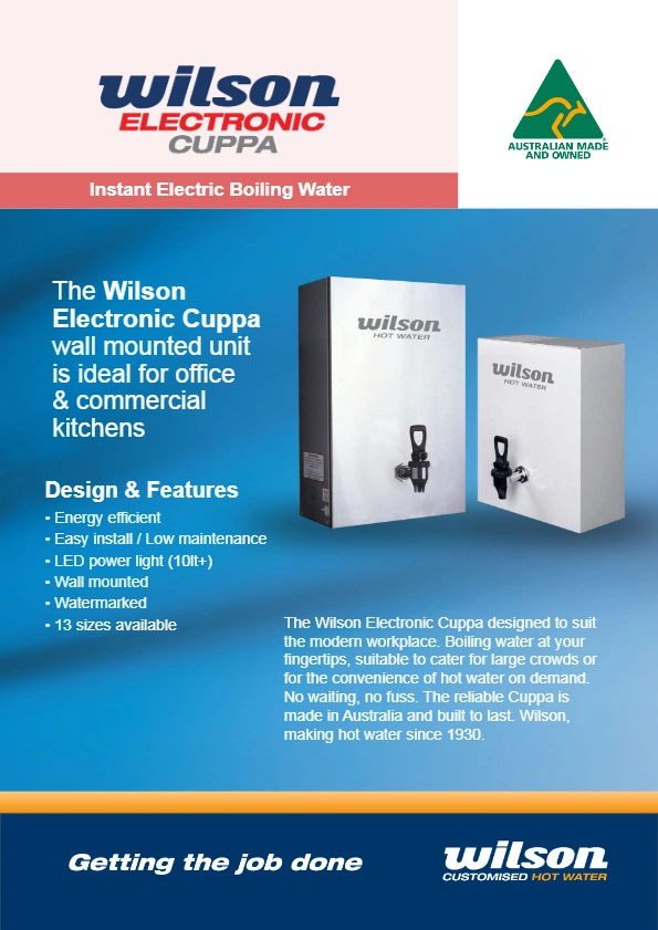Wilson Electronic Cuppa